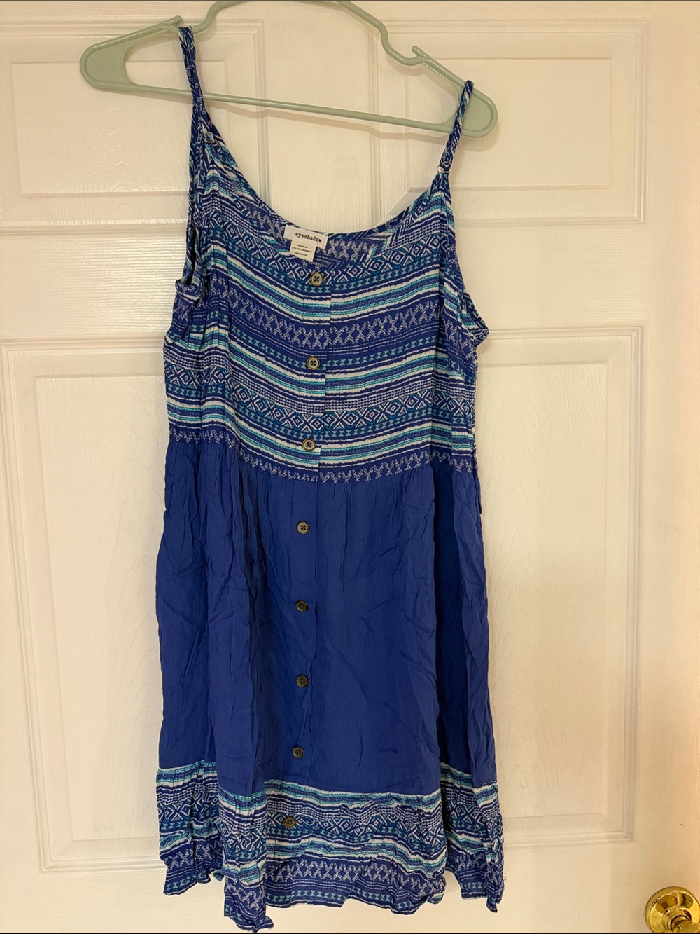 Blue women’s dress
